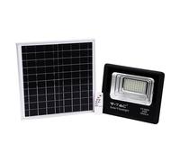 V-TAC lámpara solar colgante 1x20 W negro 8575