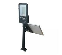 V-TAC lámpara solar colgante 1x50 W negro 95509