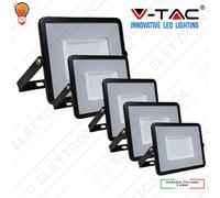 V-TAC OPTONICA Faro LED SMD Negro Exterior IP65 10W 20W 30W 50W 100W