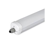 V-TAC Pantalla LED Estanca 150 CM - 48W - PRO SERIES - Lámpara Luminaria Rectangular 5760 Lumen IP65 para Pared, Garaje, Tienda - Tubo LED - Plafón LED Lineal - Luz Blanco Frío 6500K