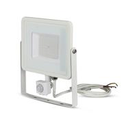 V-TAC PRO Faro LED 50W IP65 Exterior Blanco 3000K Luz Cálida VT-50-S-W