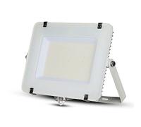 V-TAC PRO VT-156 - Faro LED de 150 W Slim de aluminio blanco chip Samsung SMD de alta luminosidad blanco natural 4000 K - SKU 774
