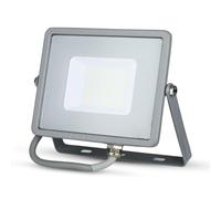 V-TAC PROYECTOR SLIM LED CHIP SAMSUNG COLOR GRIS 30W LUZ CALIENTE 3000K VT-30-G 454