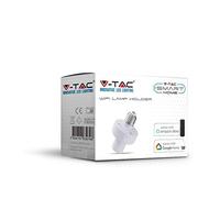 V-TAC Smart Home VT-5007 - Portalámparas WiFi para LamapDINE E27 GESTIÓN SMARTPHONE - SKU 8421