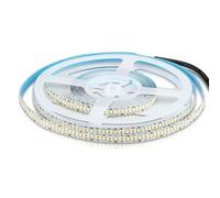 V-TAC Tira de LED Bobina de 5m 18W po metro SMD2835 Color de luz blanca frìo (6000k) Interior con tira adhesiva, alimentado a 12 voltios.
