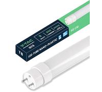 V-TAC Tubo LED 60 CM - T8 G13-7,5W - 850 Lúmenes - Chip Samsung - Tubos LED para Techo, Pared, Garaje, Tienda - Tubo LED forma T8 - Sustitución de neón - Luz 4000K Blanco Natural