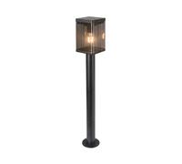 V-TAC VT-1134 Paletto LED Solar Exterior Sensor Movimiento 2,5W Negro 150 lm