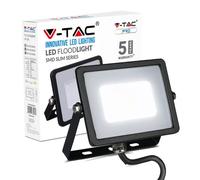 V-TAC VT-20 20W LED Negro Proyector - Proyectores (20 W, LED, Negro, LED Blanco cálido)