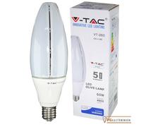 V-TAC VT-260 Pro LED Lámpara E40 60W 6500K Chip SAMSUNG - SKU 188