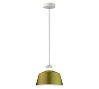 V-TAC VT-7444-G, lámpara colgante LED de 7W con carcasa metálica, luz dorada envejecida, 3000K, 25cm - 3936