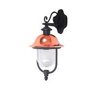 V-TAC VT-852, aplique de pared para jardín, diseño con luz dirigida hacia abajo, grado de protección IP44, color grafito mate, soporte E27 - código de producto: 7531