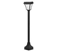 V-TAC VT-984: Lámpara solar LED de 2W para jardín, con cambio de color (3 en 1), interruptor, cuerpo , 94 cm de altura, resistente al agua (IP65) - SKU 2891