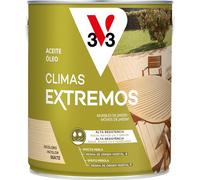 V33 Aceite Teca Climas Extremos Mate Incoloro 2,5L