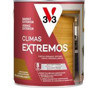 V33 Barniz Exterior Climas Extremos Brillante Roble Oscuro 2,5L