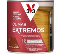 V33 Barniz Exterior Climas Extremos Brillante Sapeli 0,75L