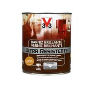 V33 Barniz Interior Ultra Resistente Brillante Cerezo 0,75L