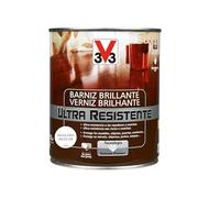V33 Barniz Interior Ultra Resistente Brillante Incoloro 0,75L