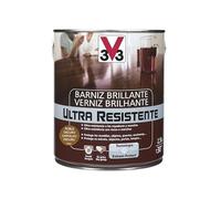 V33 Barniz Interior Ultra Resistente Brillante Roble Oscuro 2,5L