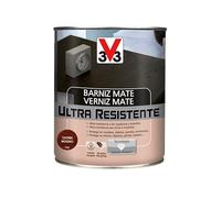 V33 Barniz Interior Ultra Resistente Mate Caoba 0,75L