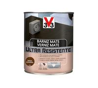 V33 Barniz Interior Ultra Resistente Mate Nogal 0,75L