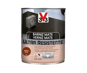 V33 Barniz Interior Ultra Resistente Mate Sapeli 2,5L