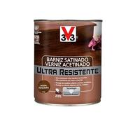 V33 Barniz Interior Ultra Resistente Satinado Nogal 0,75L