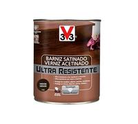 V33 Barniz Interior Ultra Resistente Satinado Wengué 0,75L