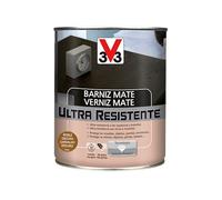 V33 - Barniz ultra resistente mate roble oscuro 2,5l