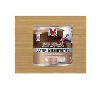 V33 - Barniz ultra resistente satinado roble claro 0,25l
