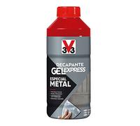 V33 Decapante Gel Express para Metal Anticorrosión, Acción Rápida 5-70 Min, Decapa Pinturas y Barnices, 1 Litro