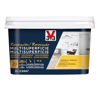 V33 Esmalte Renovación Multisuperficie Amarillo Girasol Satinado 2L