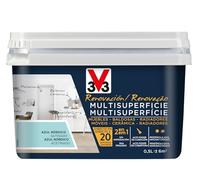 V33 Esmalte Renovación Multisuperficie Azul Nórdico Satinado 0,5L