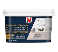 V33 Esmalte Renovación Multisuperficie Gris Titanio Satinado 2L