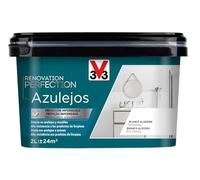 V33 Esmalte Renovation Perfection Azulejos - Blanco Algodón Satinado 2L