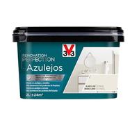 V33 Esmalte Renovation Perfection Azulejos Blanco Lino Satinado 2L