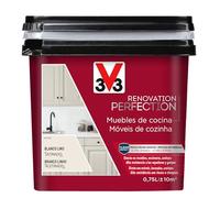 V33 Esmalte Renovation Perfection Cocina Blanco Lino Satinado 0,75L