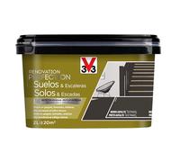 V33 Esmalte Renovation Perfection Suelos Negro Asfalto Satinado 2L