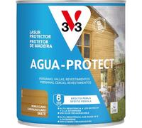 V33 Lasur Protector Agua Protect Mate Roble Claro 0,75L