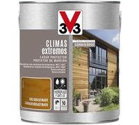 V33 Lasur Protector Climas Extremos Satinado Roble Medio 2,5L