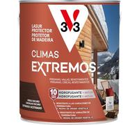 V33 Lasur Protector de la madera Climas Extremos Satinado Roble Oscuro 2,5L