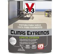 V33 Pintura Suelos Climas Extremos Satinado Blanco 0,5L