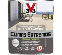 V33 Pintura para suelos Climas Extremos Satinado Blanco 2,5 L