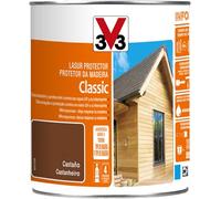 V33 Protector Decorativo De La Madera Classic Satinado Castaño 0,75L