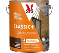 V33 Protector Decorativo de la Madera Classic+ Satinado Roble Oscuro 5L