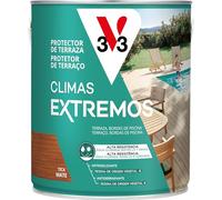 V33 Protector Terrazas de madera Climas Extremos Mate Teca 2,5L