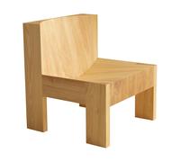 Vaarnii Silla lounge 005 Lounge Chair Pino aceitado y encerado mate