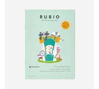 Rubio – Vacaciones RUBIO (4.º de Primaria) – Actividades para repasar en verano – 44 páginas A4