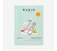 Vacaciones 6º Primaria RUBIO | +11 años | Cuaderno con ejercicios para repasar el curso en verano (Vacaciones RUBIO)