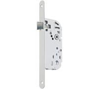 Vachette D12R-A40/B/SC - Cerradura para puerta sin llave de 40 mm de eje, 135 mm, D12, reversible, sin desmontar, para puerta de cocina, salón, color blanco, con gatillo, cocina, séjour