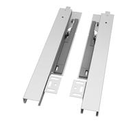 VADANIA 400mm Correderas para cajones, montaje inferior, cierre suave, soporte inferior, capacidad de carga de 88 lb, extensión completa de tres secciones, guías invisibles para cajones.